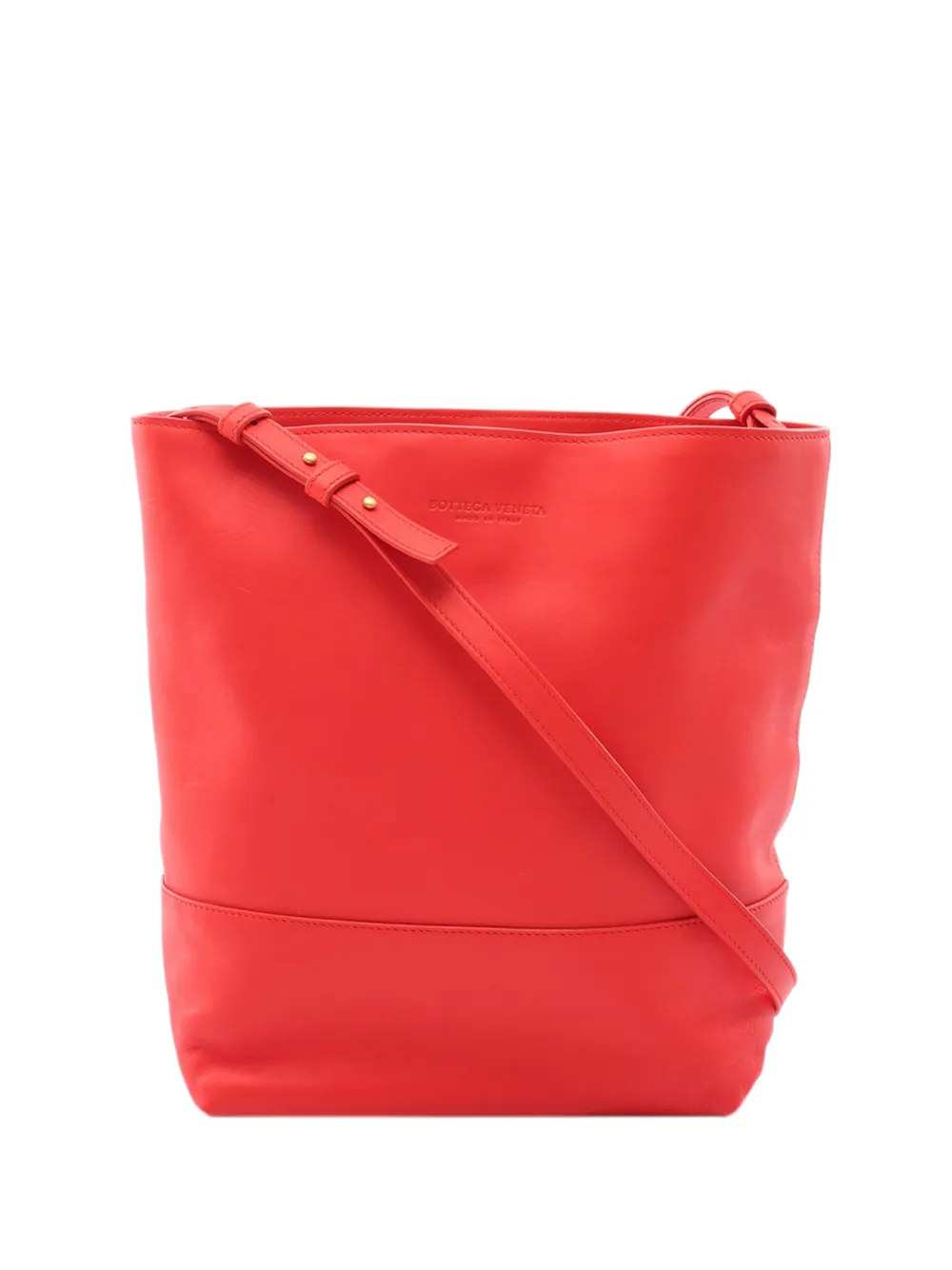 Bottega Veneta Pre-Owned 2012-2026 Nappa Beuteltasche - Rot