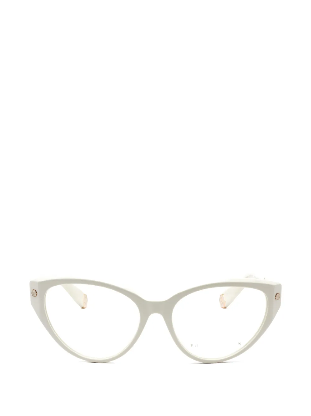 Philipp Plein cat-eye glasses - Bianco