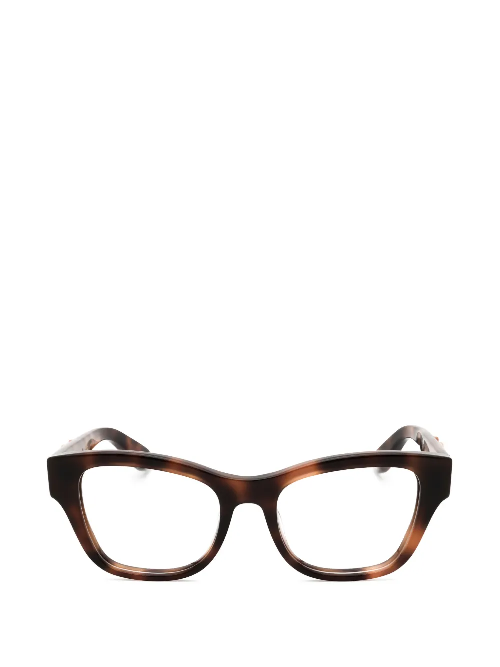 Roberto Cavalli lunettes de vue à effet écailles de tortue - Marron Roberto Cavalli lunettes de vue à effet écailles de tortue - Marron