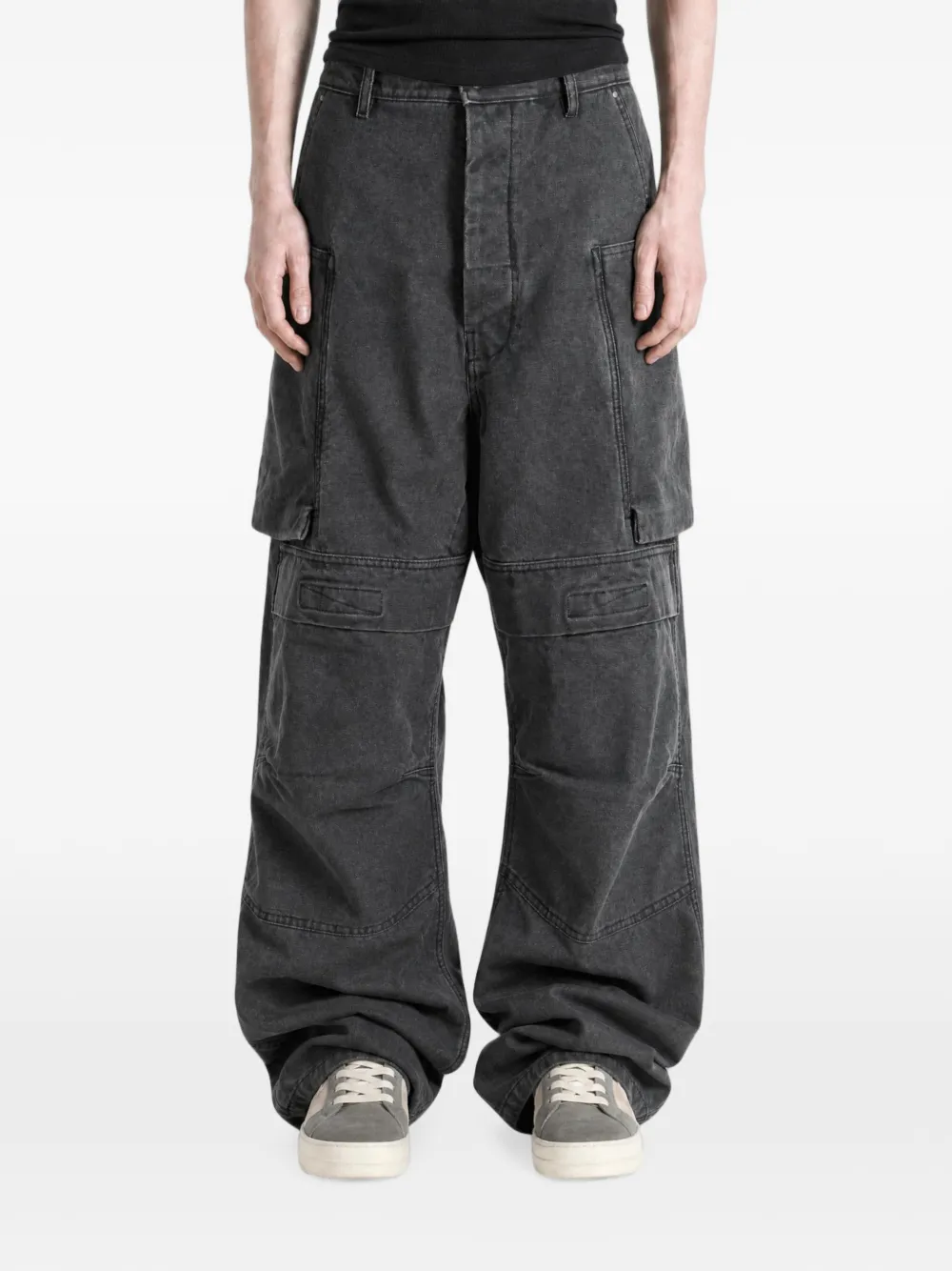 Rick Owens DRKSHDW Stefan cargo broek met meerdere zakken Grijs