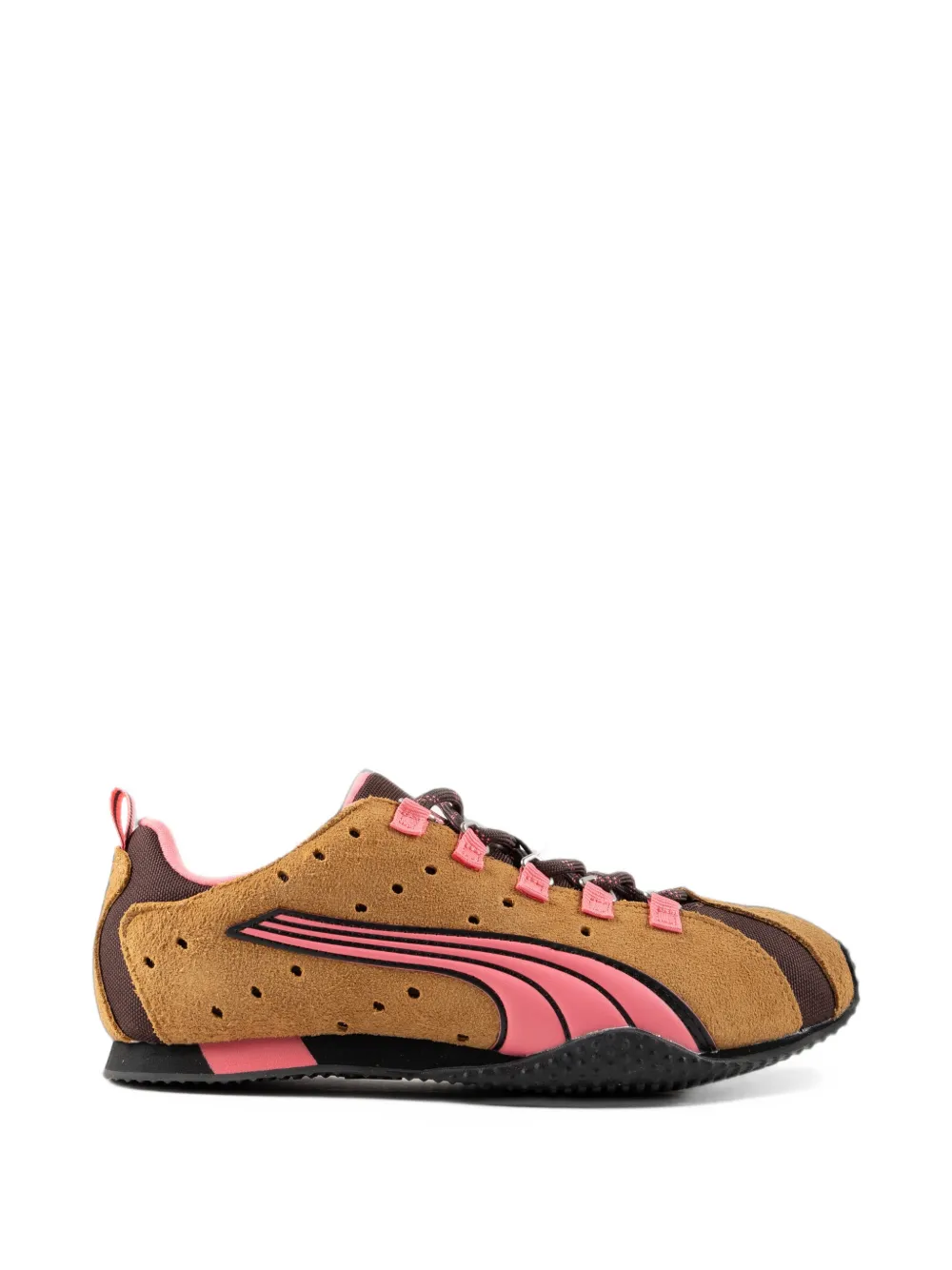 PUMA H-Street WTR II perforated panelled sneakers - Marrone
