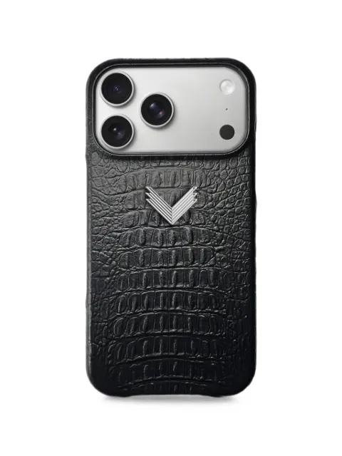 VELANTE alligator-effect iPhone 18 Pro Max phone case