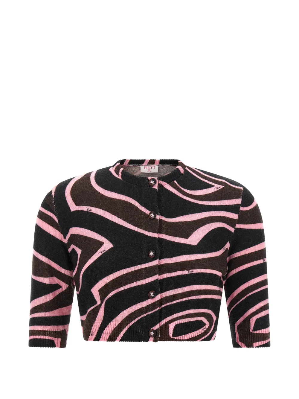 PUCCI Onde cropped cardigan