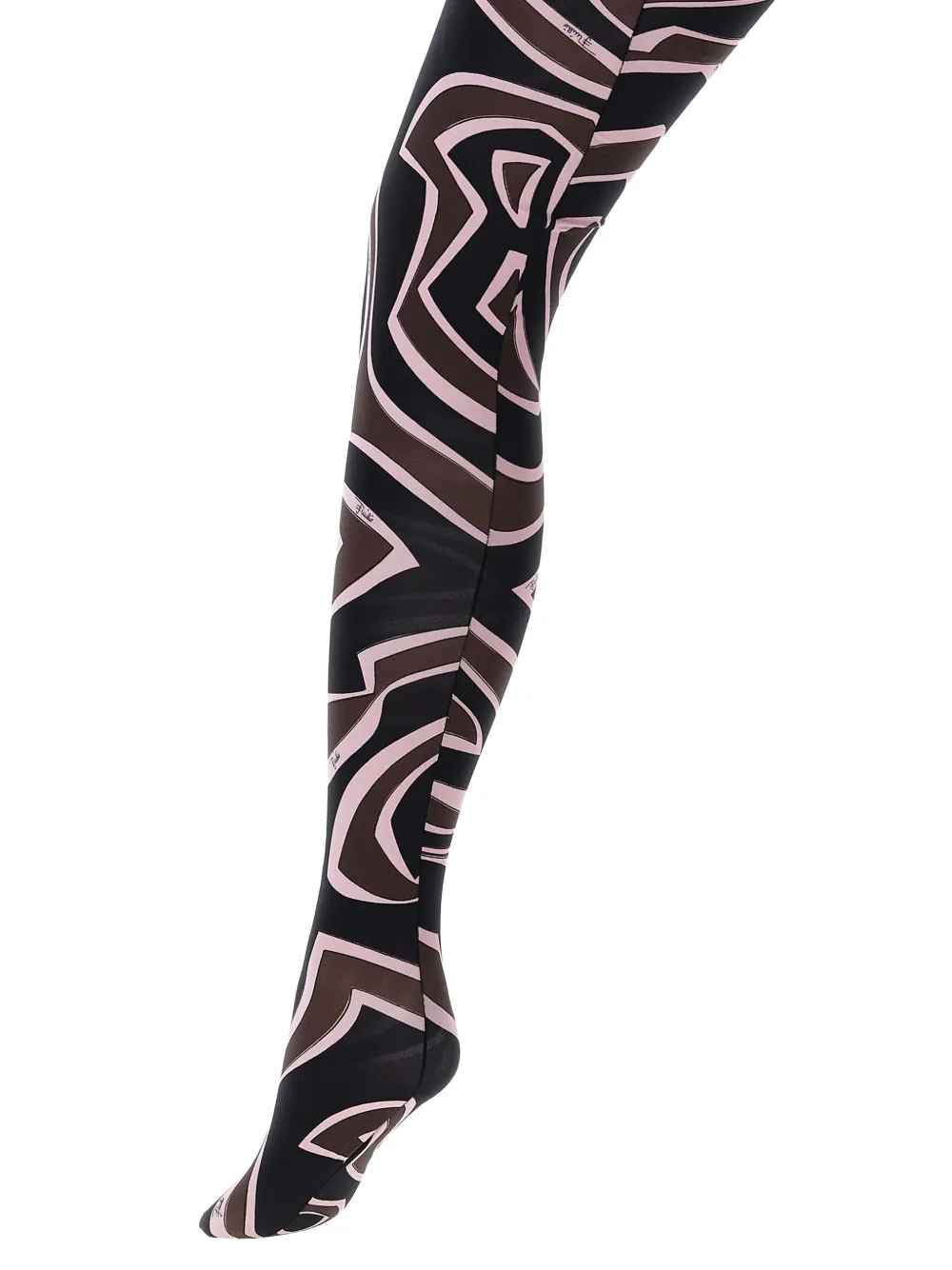 PUCCI Panty met Iride-print Zwart
