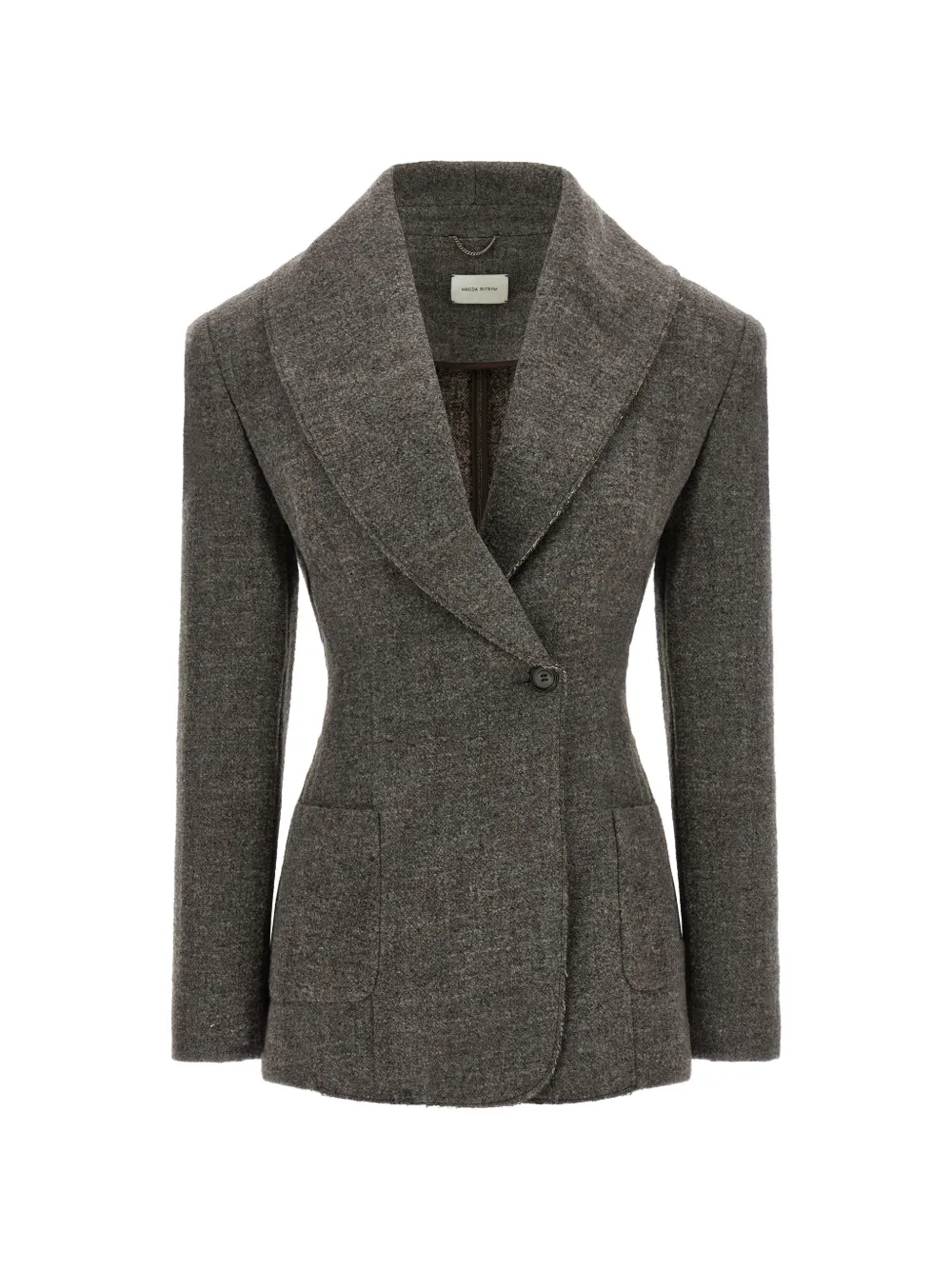 Magda Butrym double-breasted shawl-collar blazer