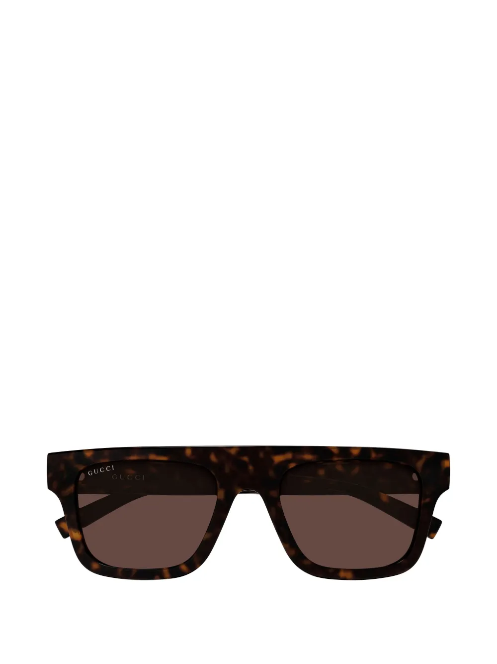 Gucci Eyewear tortoiseshell-effect square-frame sunglasses