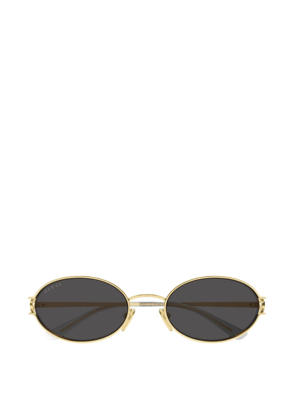Gucci Eyewear logo-detail oval-frame sunglasses