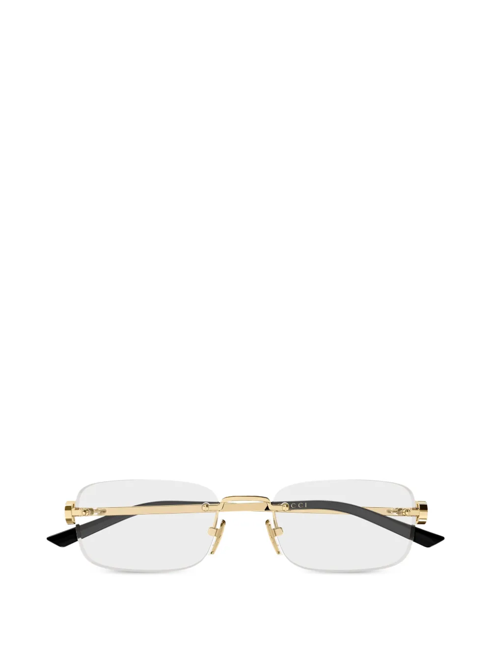 Gucci Eyewear lunettes de vue sans monture - Or Gucci Eyewear lunettes de vue sans monture - Or