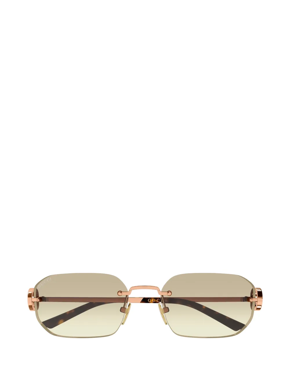 Gucci Eyewear logo-detail crystal-embellished sunglasses