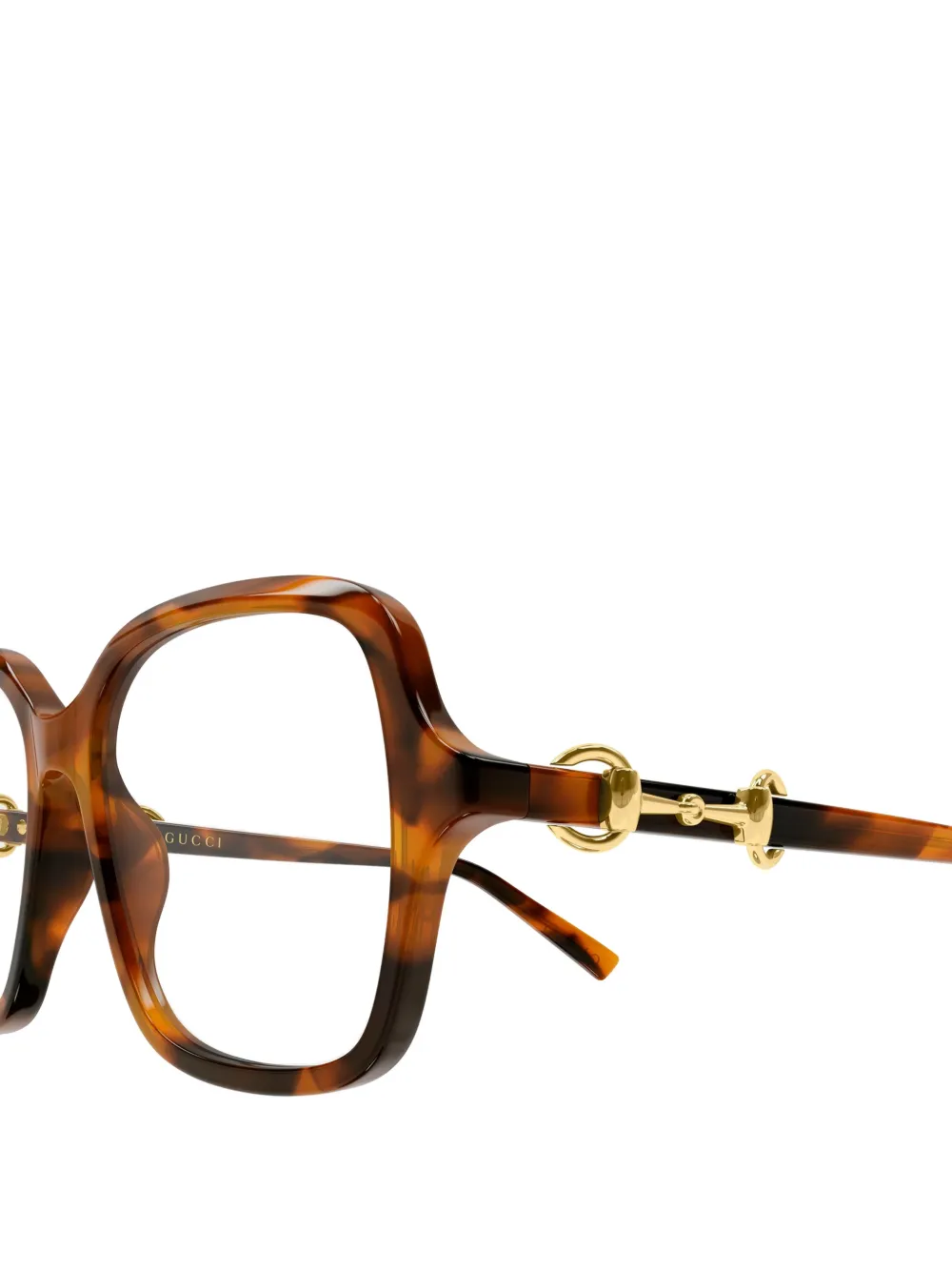 Gucci Eyewear Bril met vierkant montuur Bruin