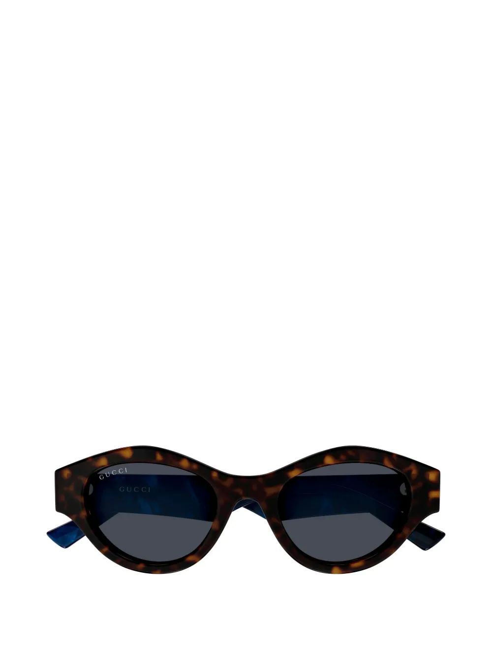 Gucci Eyewear tortoiseshell-effect Double G sunglasses