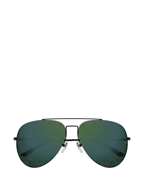 Gucci Eyewear GG-monogram pilot-frame sunglasses