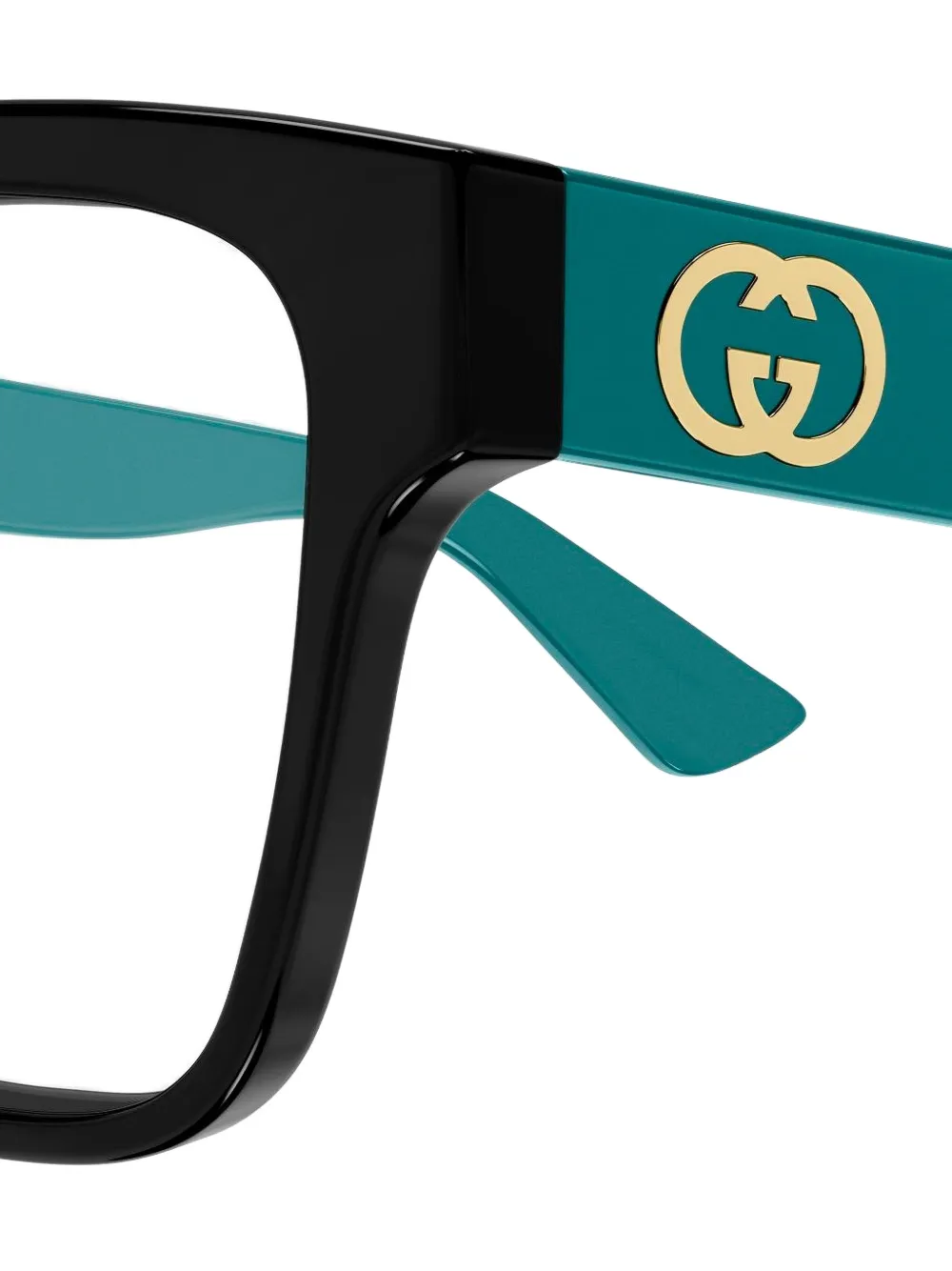 Gucci Eyewear square-frame glasses Zwart
