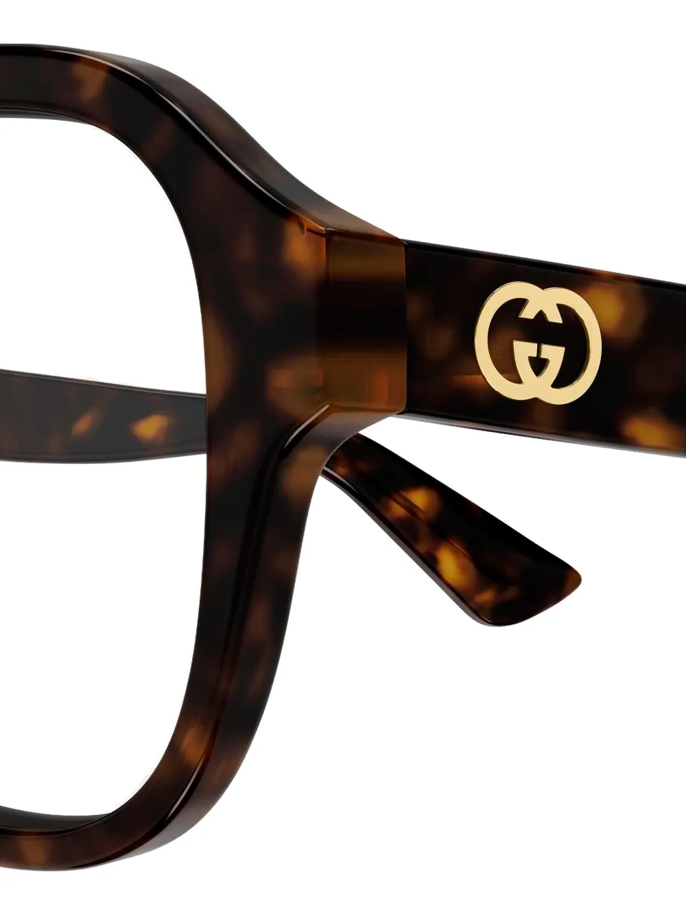 Gucci Eyewear Zonnebril met piloten montuur Bruin