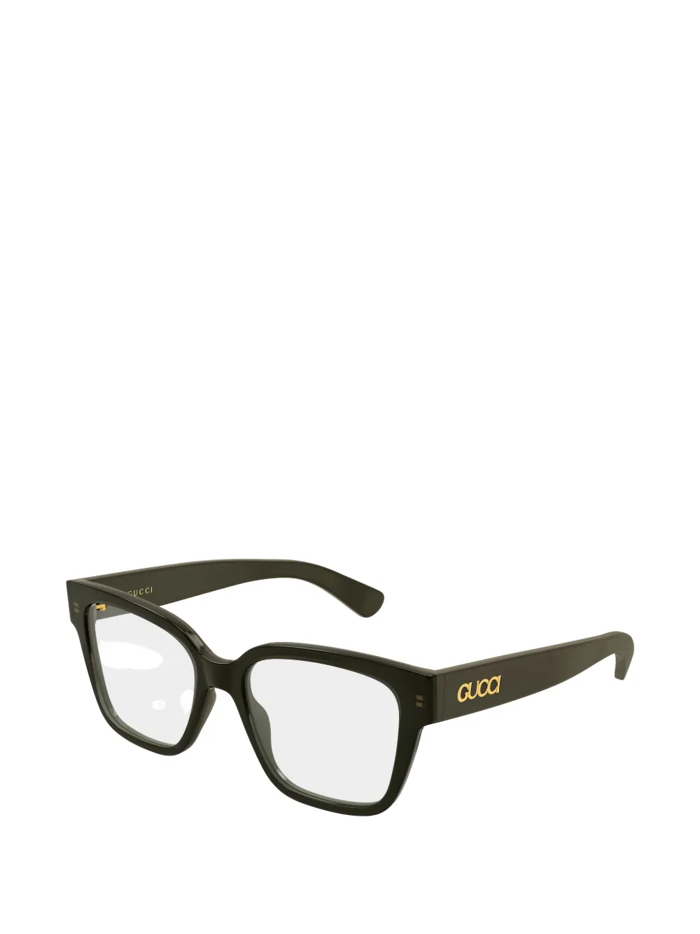 Gucci Eyewear Bril met vierkant montuur Groen
