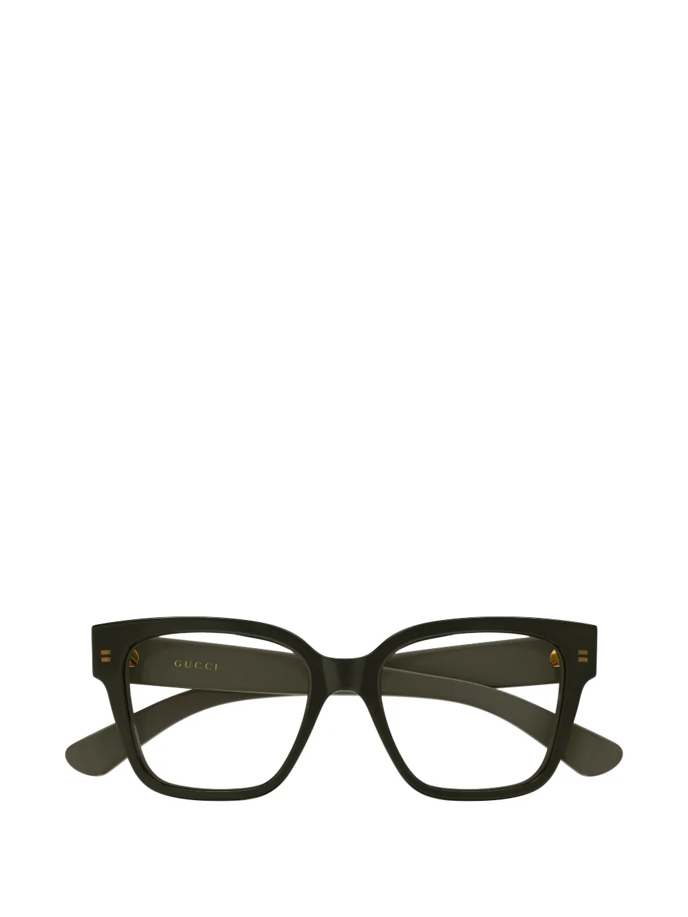 Gucci Eyewear lunettes de vue à monture carrée - Vert