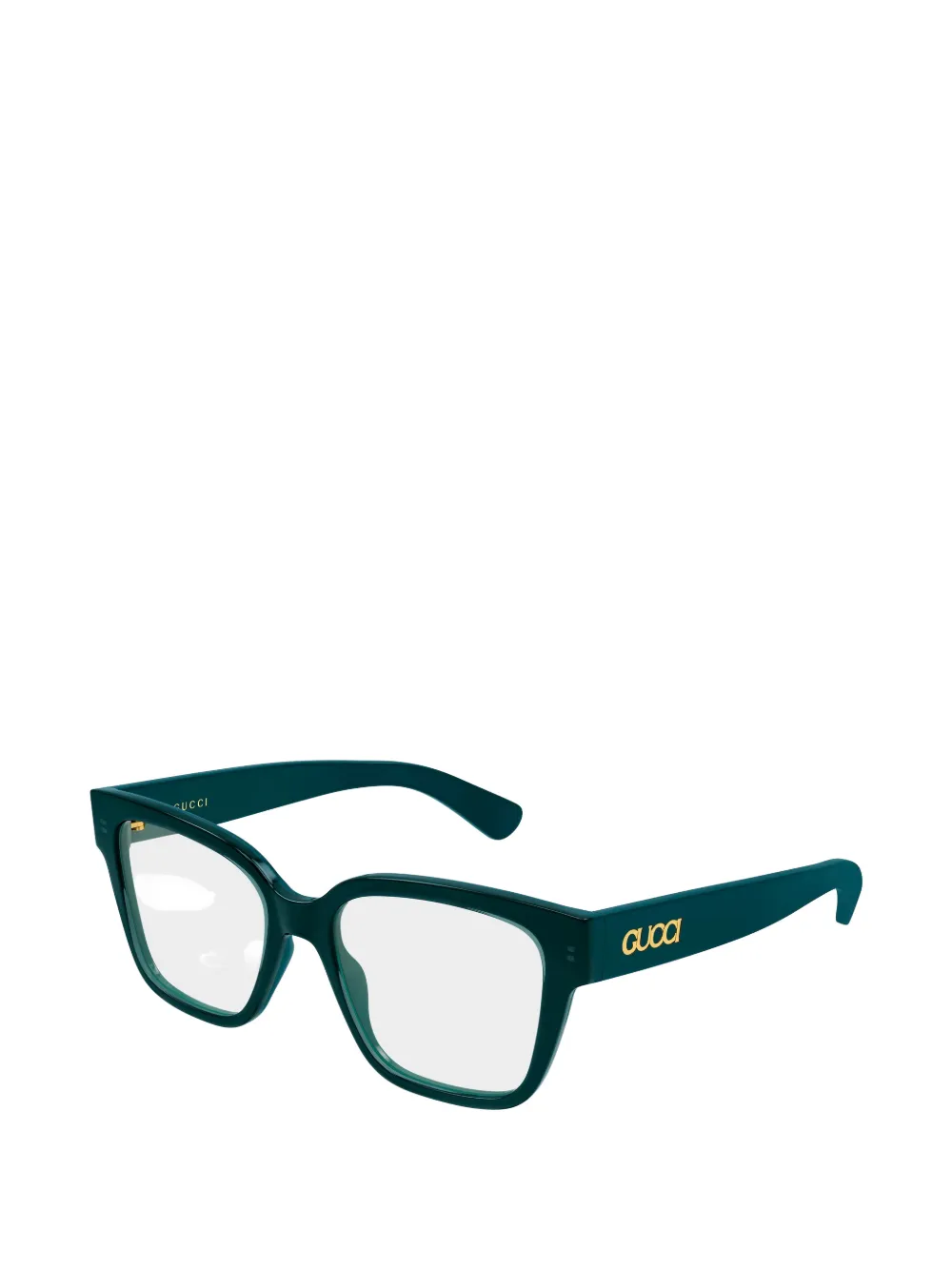 Gucci Eyewear Bril met vierkant montuur Groen