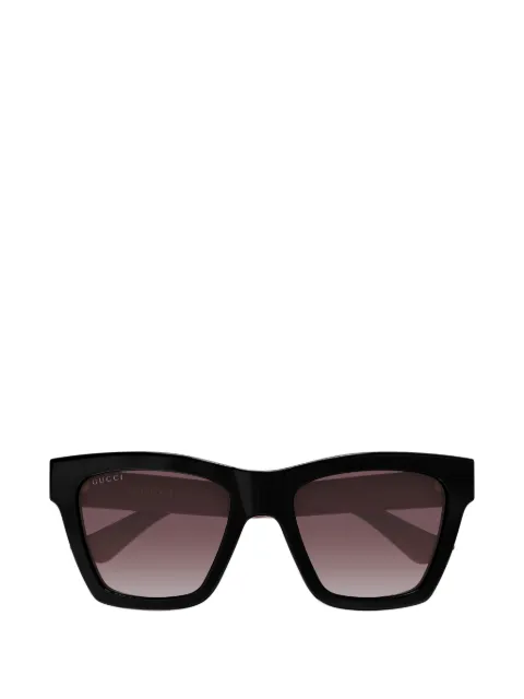 Gucci Eyewear Eckige Sonnenbrille mit GG