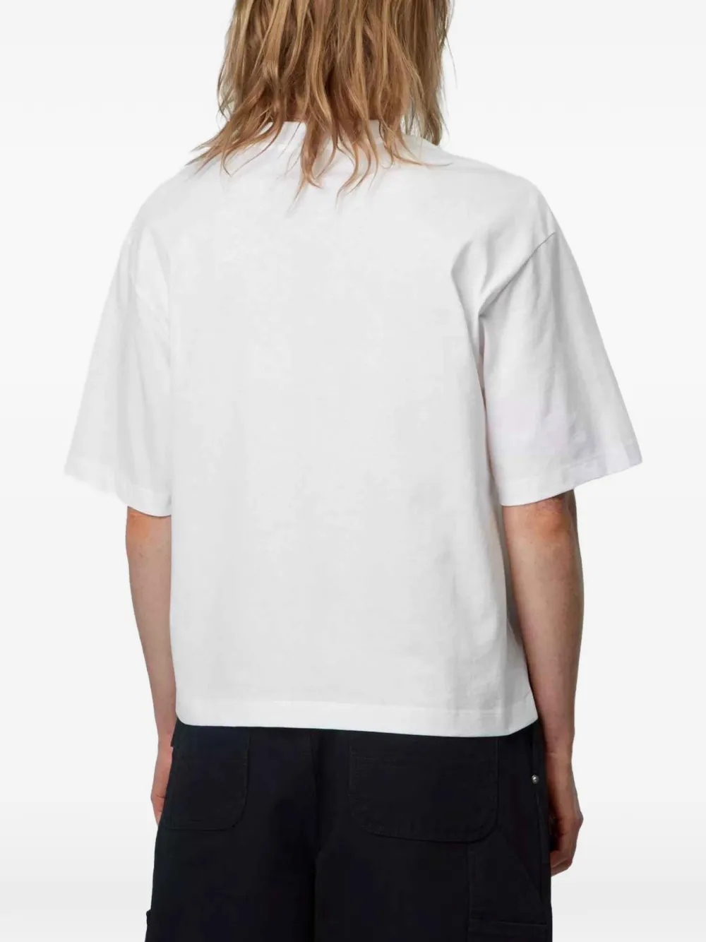 Carhartt WIP short-sleeve Blackletter T-shirt Wit