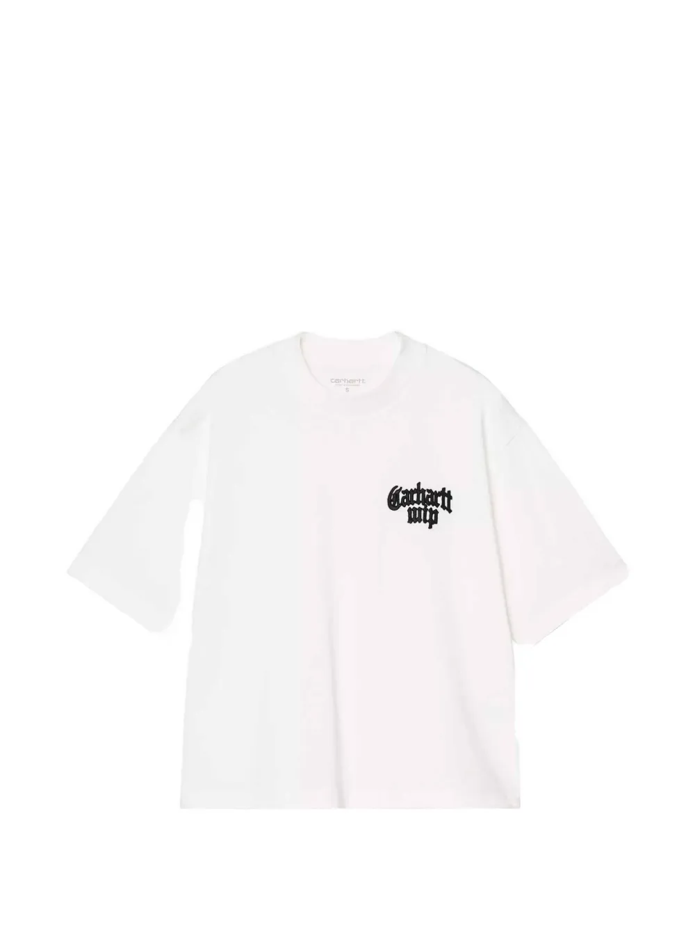 Carhartt WIP short-sleeve Blackletter T-shirt Wit