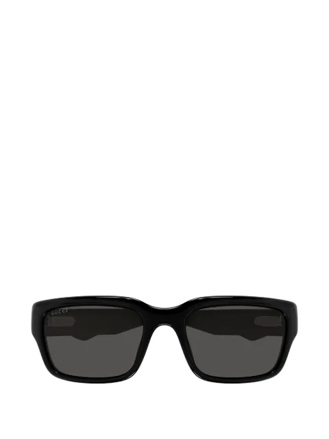Gucci Eyewear logo-detail rectangle-frame sunglasses