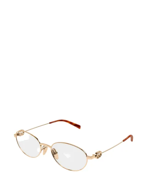 Gucci Eyewear Interlocking G oval-frame glasses