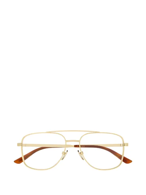 Gucci Eyewear pilot-frame glasses
