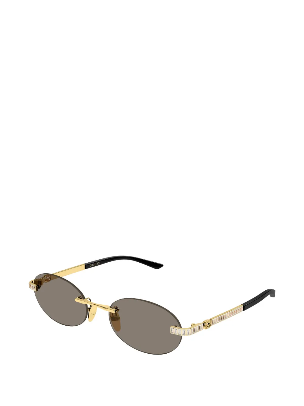 Gucci Eyewear crystal-embellished Interlocking G sunglasses