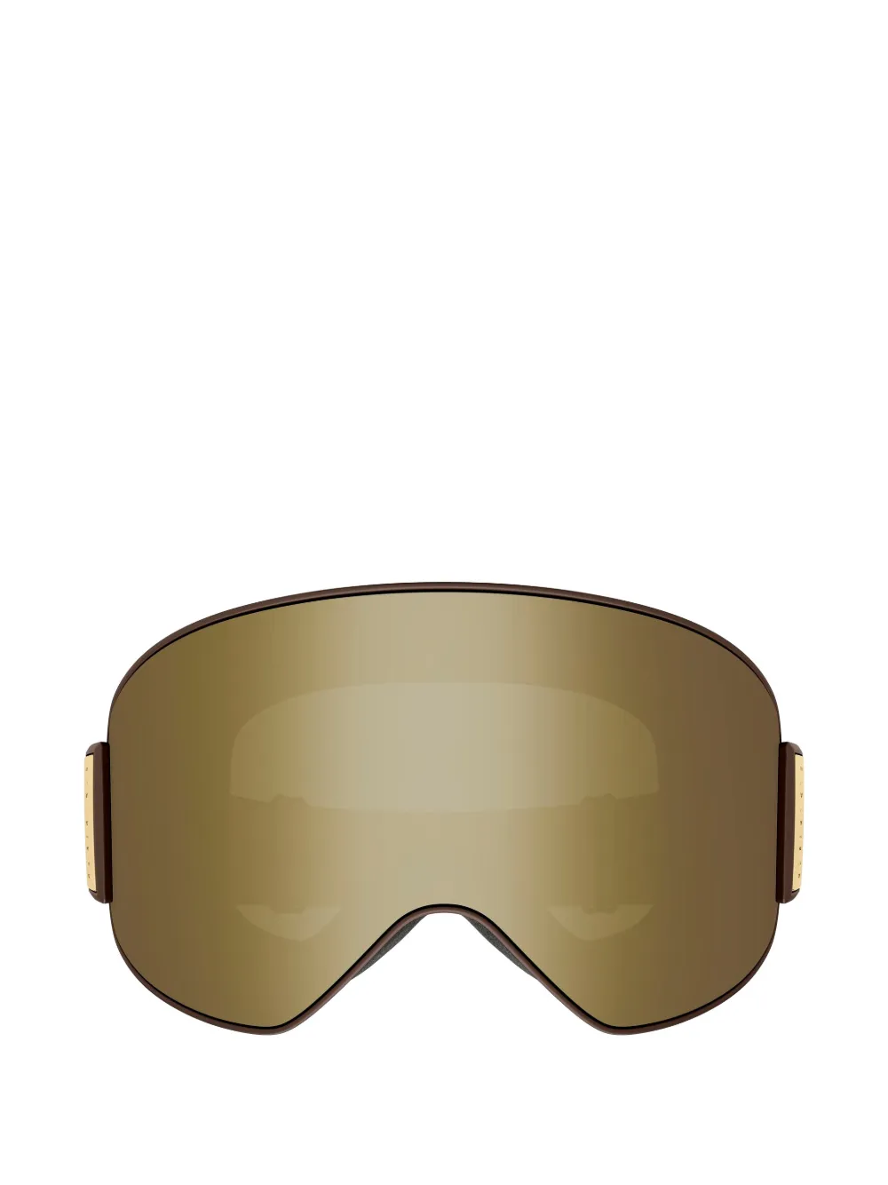 Gucci Eyewear GG-monogram mirrored goggles