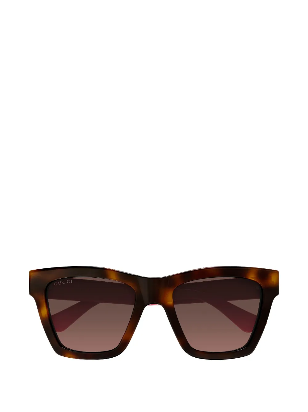 Gucci Eyewear tortoiseshell-effect square-frame sunglasses