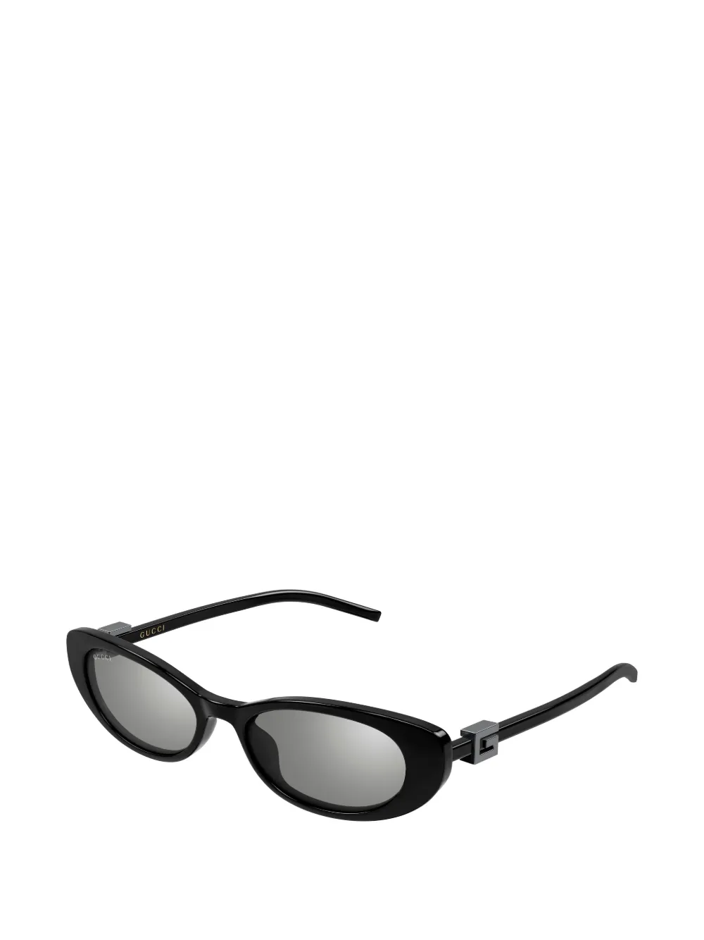 Gucci Eyewear Zonnebril met cat-eye montuur Zwart