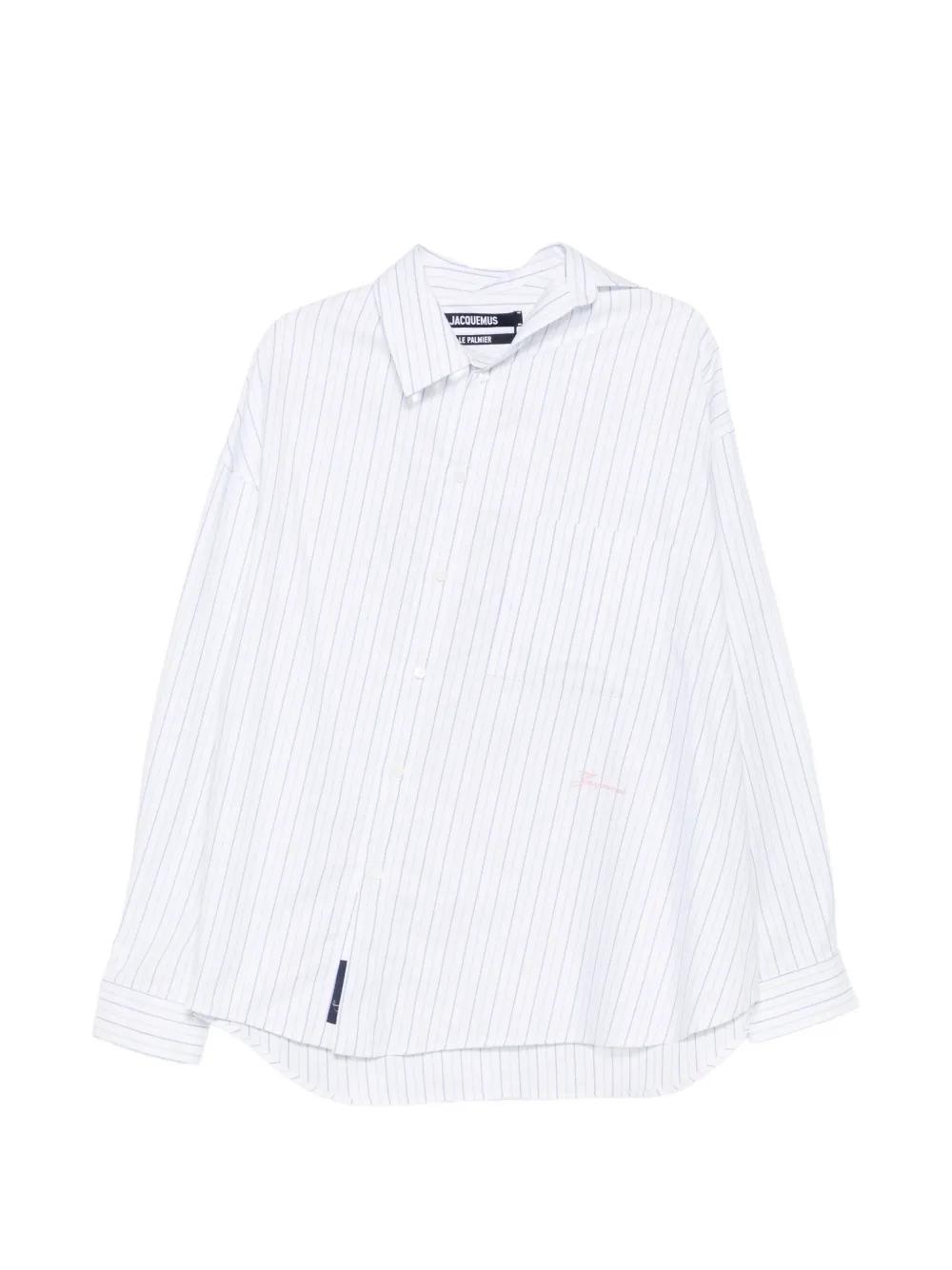 Jacquemus Cuadro striped-pattern shirt
