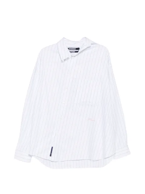 Jacquemus camisa Cuadro con motivo de rayas