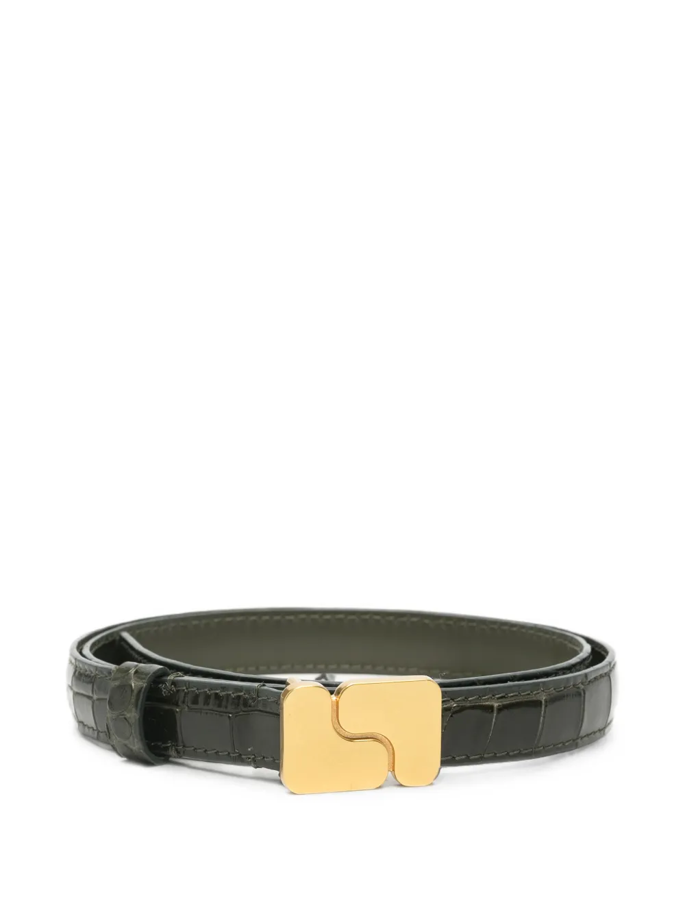 Soeur mini Ninon croc-effect leather belt