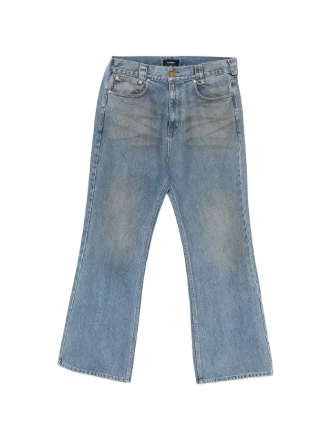 Willy Chavarria faded wide-leg jeans