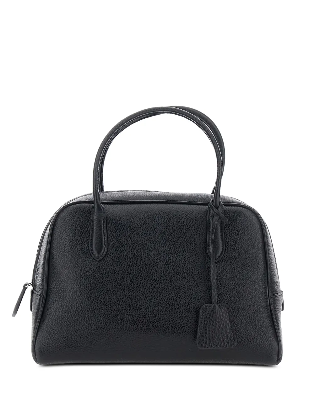 NOTHING WRITTEN Kate leather tote bag - Nero