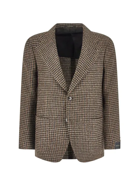 Gabriele Pasini houndstooth-pattern single-breasted blazer