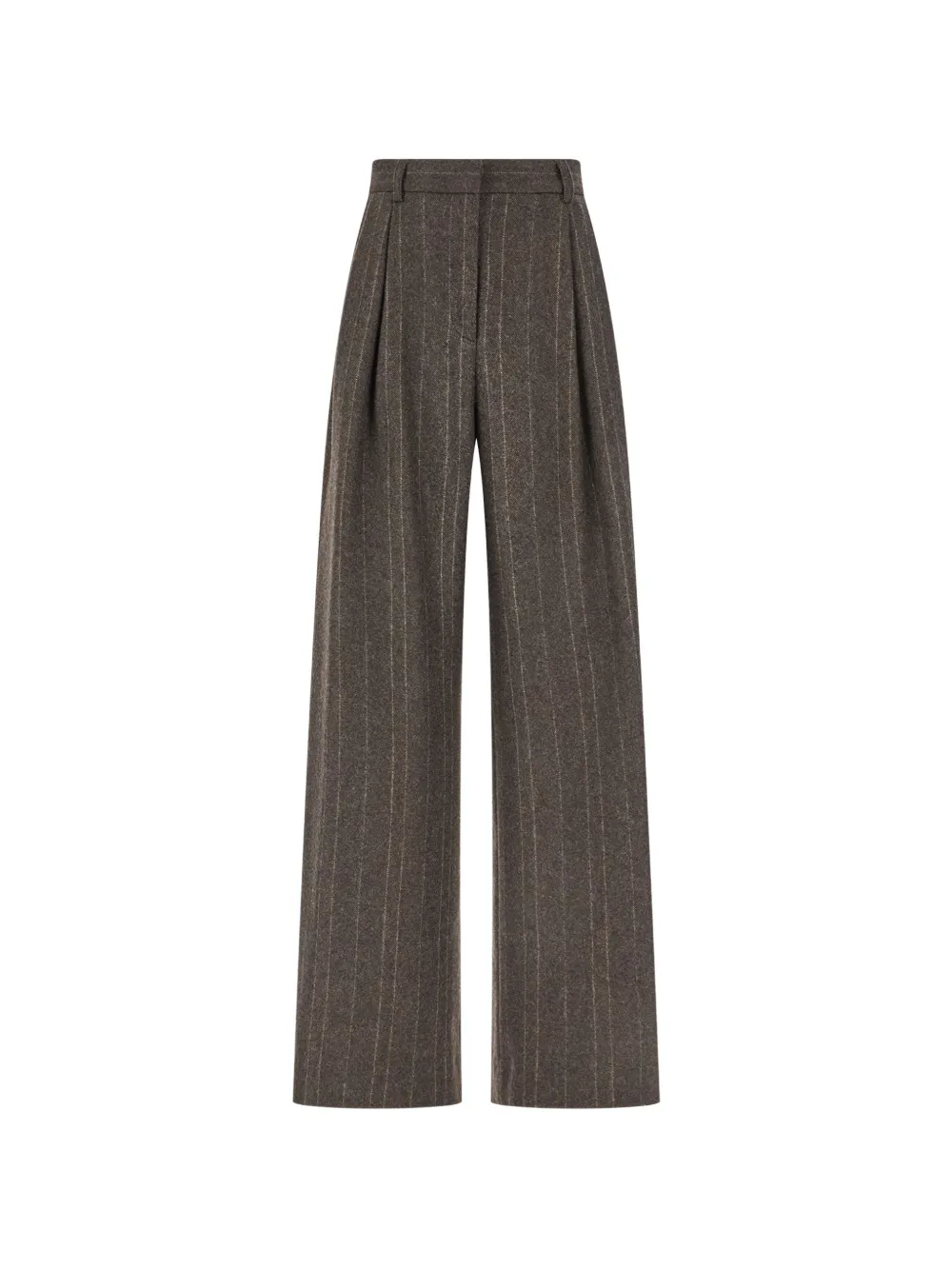Antonelli pinstripe-pattern pleated trousers Bruin