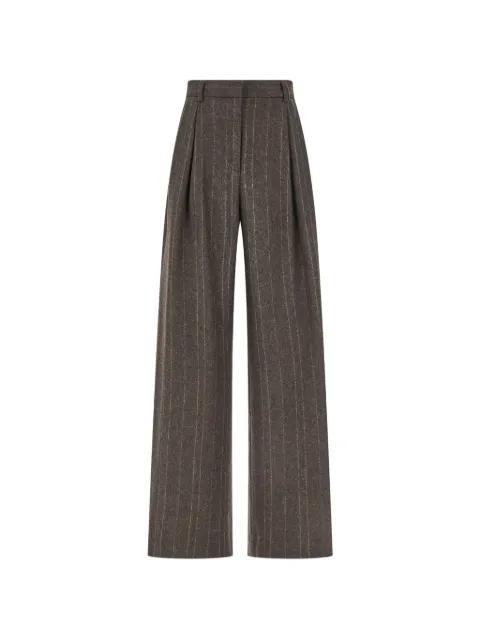 Antonelli pinstripe-pattern pleated trousers