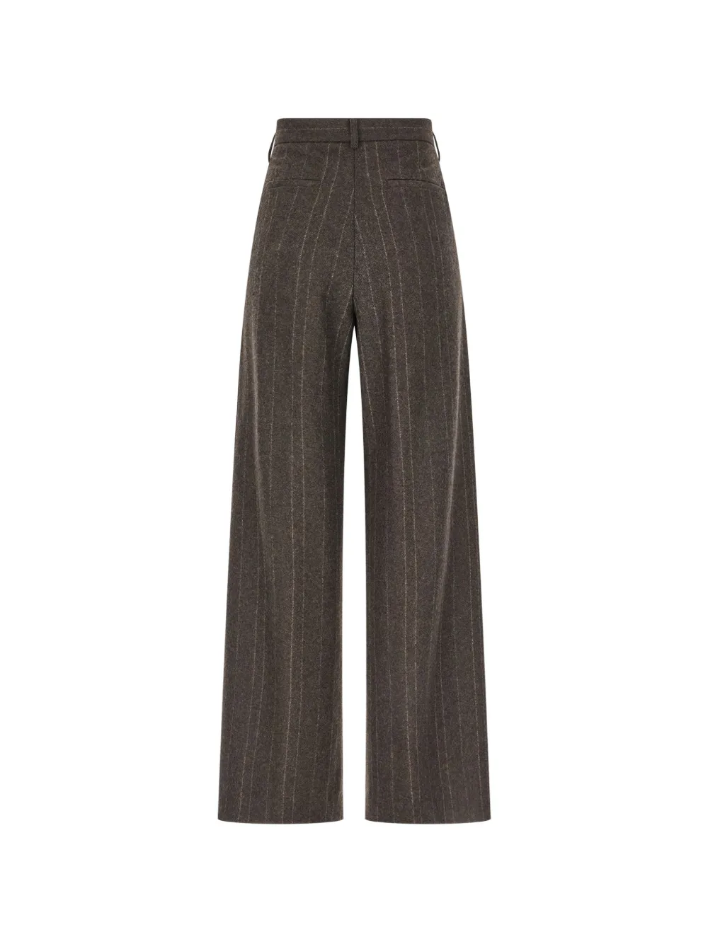 Antonelli pinstripe-pattern pleated trousers Bruin