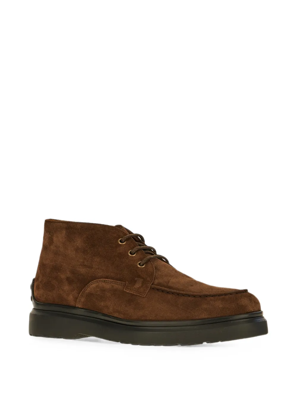 Tod's desert boots in suede Bruin