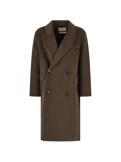 AMARANTO double-breasted coat