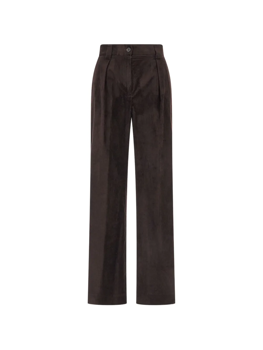 Antonelli pleated straight-leg trousers Bruin