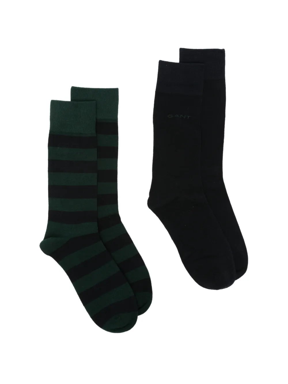 Gant mixed striped socks set of two - Blu