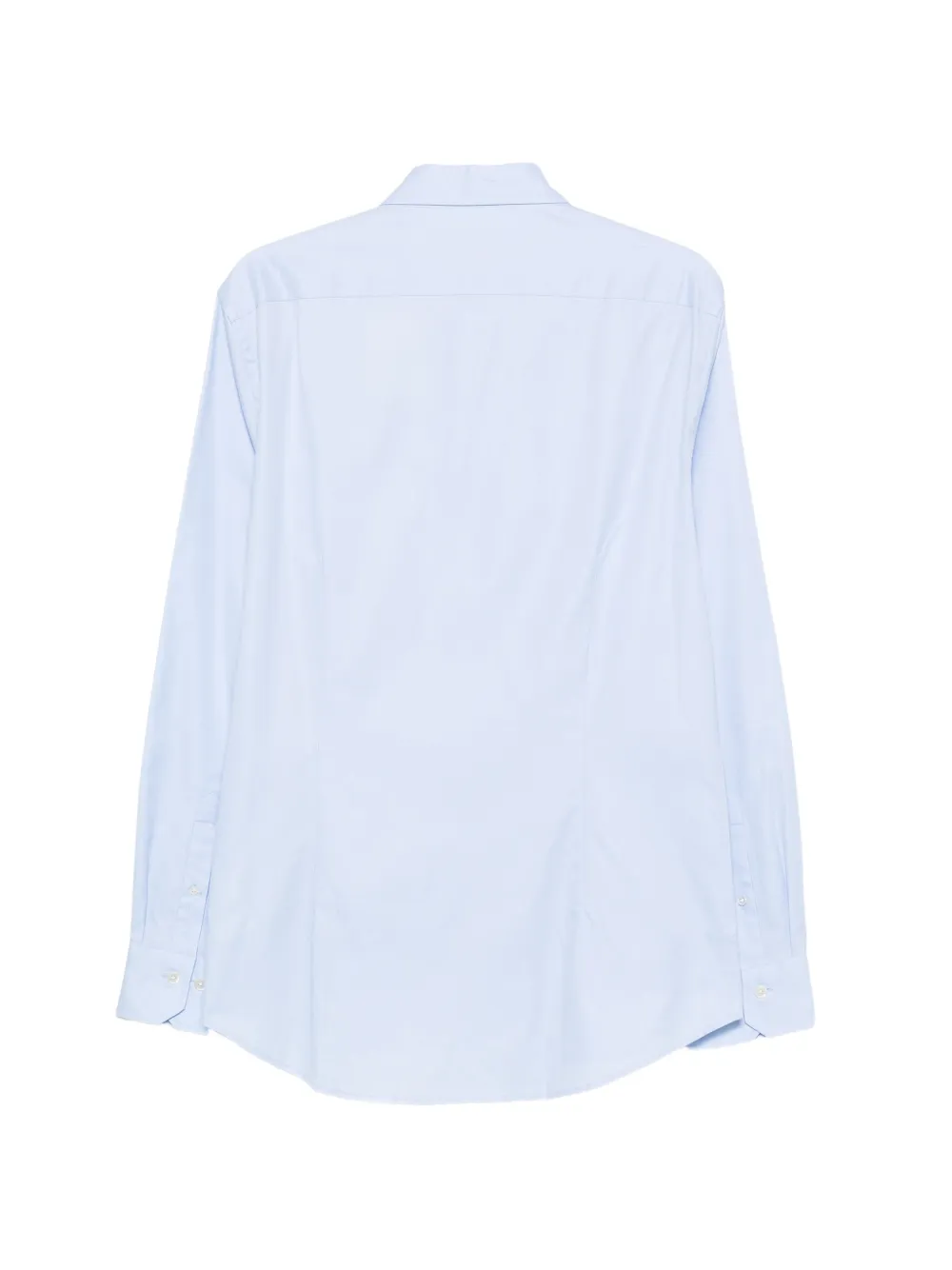 Gant Slim-fit twill overhemd Blauw