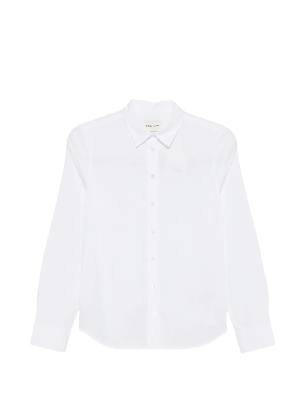 Gant classic poplin shirt Wit