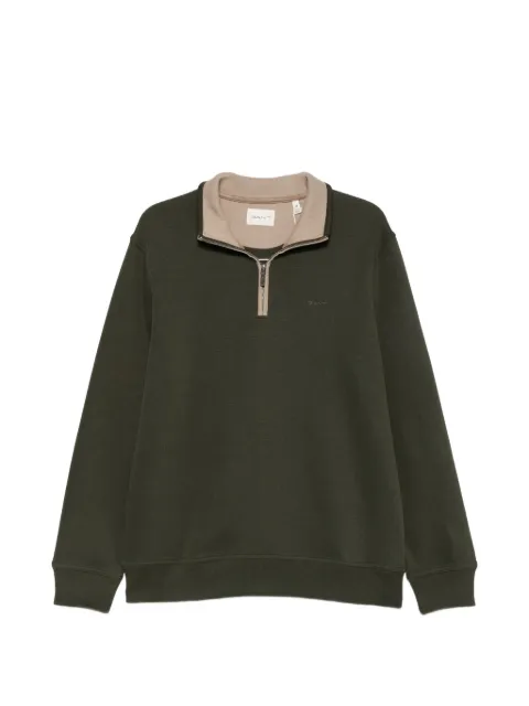Gant Sacker rib half-zip sweater
