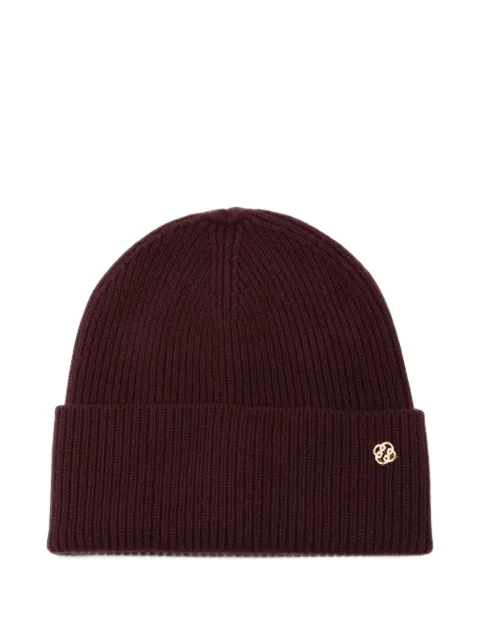 Gant ribbed wool beanie hat
