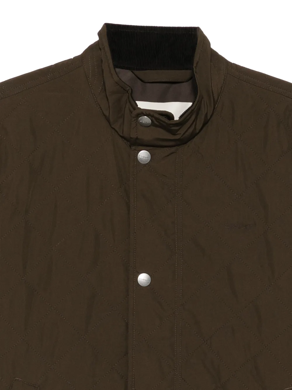 Gant quilted high-neck jacket Bruin