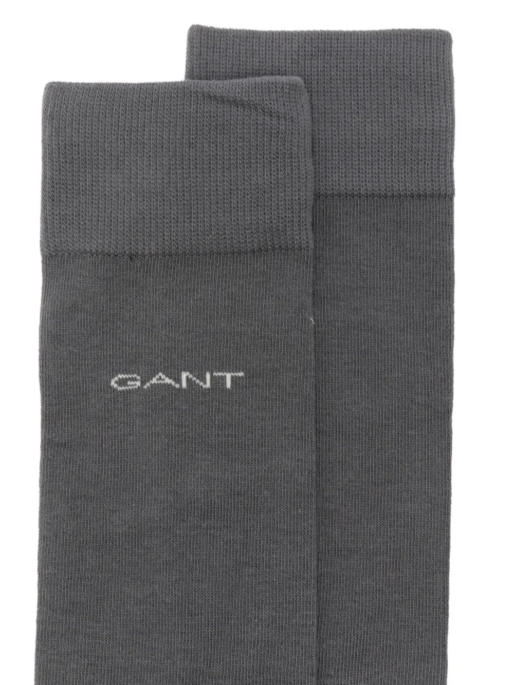 Gant logo-embroidered socks set of three Grijs